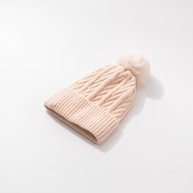 Gorro de Lã Antialérgico Feminino Forrado com Pelinho e Pompom de Pérola - imagem 3