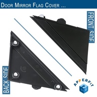 APPERFiT Moldura Triangular Espelhada Preta Fosca para Fiat 500 (2012-2019) - Lado Motorista e Passageiro - imagem 5
