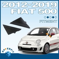 APPERFiT Moldura Triangular Espelhada Preta Fosca para Fiat 500 (2012-2019) - Lado Motorista e Passageiro - imagem 4