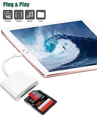 Adaptador Duplo Lightning para SD e Micro SD: Transfira Fotos e Vídeos do iPhone/iPad com Velocidade e Facilidade - imagem 5