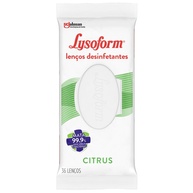 Lysoform Citrus - Lenço Umedecido Desinfetante 36 Unidades - Limpeza e Proteção com Fragrância Cítrica - imagem 1