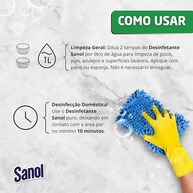 Desinfetante Líquido Herbal Sanol 500ml - Limpeza e Fragrância Refrescante - imagem 5