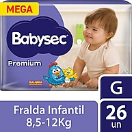 Fralda Babysec G: Noite Seca e Diversão! - imagem 1