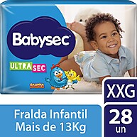 Fralda Babysec Galinha Pintadinha XXG: Conforto e Proteção por até 12 Horas - imagem 1