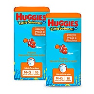 Fralda Huggies Little Swimmers M/G – Kit com 2 unidades - imagem 1
