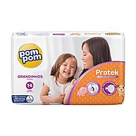 Fralda Pom Pom Protek Jumbo G: Até 12h de Proteção! - imagem 1