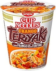 Cup Noodles Sabor Frango Teriyaki Nissin 72g - imagem 1