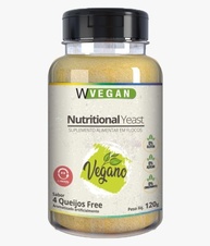 Nutritional Yeast Flocos Sabor 4 Queijos Free 120G W Vegan - imagem 1