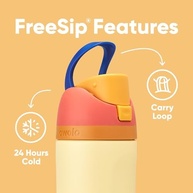 Garrafa Térmica Infantil Owala FreeSip 473ml - Canudo Seguro e Sem Vazamento para Escola e Esportes - imagem 5