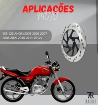 Disco de Freio Dianteiro Yes 125: Segurança e Performance para Sua Moto em Todos os Anos - imagem 4