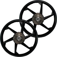 Par de Rodas Alumínio Leve Freio Tambor CG 150 Fan Titan Start (2004-2013) - Qualidade e Performance - imagem 1