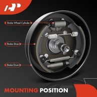Cilindro de Roda Freio a Tambor Dianteiro A-Premium: Compatibilidade Chevrolet, Buick, Cadillac, GMC, Oldsmobile e Pontiac - imagem 3