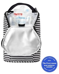 Bolsa Térmica Skip Hop Listrada Preto e Branco - Mantenha Refeições Frescas com Estilo - imagem 4