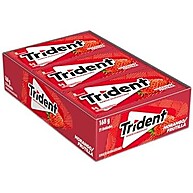 Trident Morango Zero Açúcar: Frescor e Sabor (21 unid.) - imagem 1