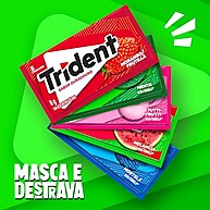 Trident Morango Zero Açúcar: Frescor e Sabor (21 unid.) - imagem 5