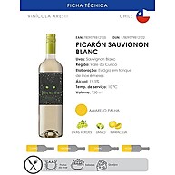 Picarón Sauvignon Blanc: Frescor Chileno 750ml - imagem 2