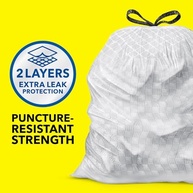 Sacos de Lixo Altos 40L ForceFlex com Fragrância Fresh Clean - 40 Unidades - imagem 3