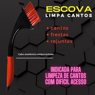 Kit 2 Escovas Multiuso Profissionais - Limpa Rejuntes, Frestas e Cantos | Ideal para Pisos, Roupas e Superfícies - imagem 4