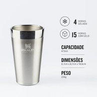 Stanley Copo Térmico 473ml - Isolado, Empilhável e Versátil para Bebidas Quentes ou Fria - imagem 4