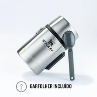 Stanley Pote Térmico 532ml com Garfolher - Aço Inoxidável Isolado para Alimentos Quentes e Frios - imagem 4