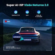 DDPAI Z60 4K: Câmera Veicular Frontal e Traseira com WiFi 5GHz, GPS e Visão Noturna Avançada - imagem 5