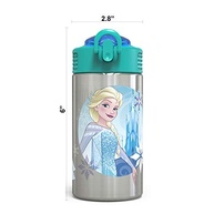 Garrafa de Água Infantil Frozen Zak Designs 440ml com Bico Dobrável - Aço Inoxidável Sem BPA - imagem 4