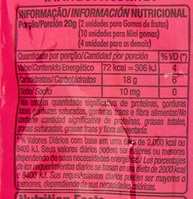 DORI Bala De Goma Gomets Fruit Slices Dori 700G - imagem 4