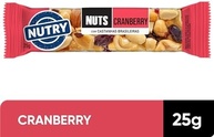 Nutry Barra de Nuts Cranberry 25g - Display Com 12 Unidades - Com Castanhas Brasileiras, Amêndoas e Fruta - imagem 3