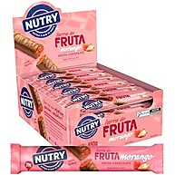 Nutry Morango 20g: Barra Fruta, Chocolate e Aveia (24 Un) - imagem 1