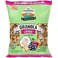 Granola BIOSOFT Frutas Zero Açúcar 500g: Sabor e Saúde - imagem 1