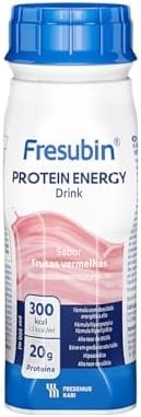 Fresubin Protein Energy Drink Sabor Frutas Vermellhas 200ml - 8 Unidades - Fresenius - imagem 3