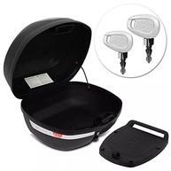 Baú Bauleto Moto Givi E33NT Monolock 33L Lente Fumê - Segurança e Estilo - imagem 5