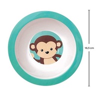 Pratinho Bowl Animal Fun Macaco - Buba Colorido para Refeições Divertidas - imagem 3