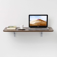 Mesa Dobrável Premium 80x41 cm Castanho FSC - Segura, Elegante e Funcional - imagem 1