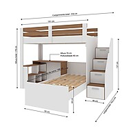 Beliche Office Star: Quarto Completo e Funcional! - imagem 2