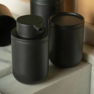Porta Sabonete Líquido Preto Bold – Design Moderno e Funcionalidade Premium - imagem 4