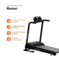 Esteira Athletic Runner: Treine em Casa com 13 Funções! - imagem 2