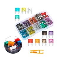 Kit Essencial 100 Fusíveis Automotivos Padrão Médio - Proteção Completa para Veículos e Embarcações - imagem 5
