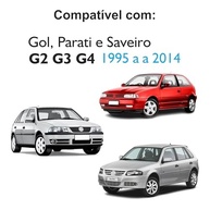 Kit 2 Presilhas Quebra-Sol Originais para Gol, Parati e Saveiro G2, G3, G4 (1995-2014) - imagem 5