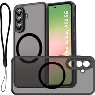 Capa Magnética USTIYA para Samsung Galaxy A56 5G: Proteção Matte Premium com Cordão - imagem 2