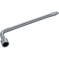 Chave de Roda em L 21mm Galvanizada Cinoy com Espátula - Essencial para seu Veículo! - imagem 2