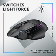 Mouse Gamer Logitech G502 X PLUS Sem Fio: Performance RGB LIGHTSYNC e Switches LIGHTFORCE - imagem 3