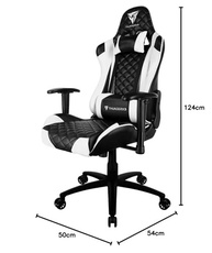 Cadeira Gamer ThunderX3 TGC12 Branca - Conforto Profissional para Jogos e Trabalho - imagem 2
