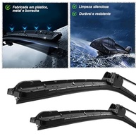 Par de Palhetas Limpador Para-Brisa Civic 2012-2016 Silicone Gancho - imagem 3