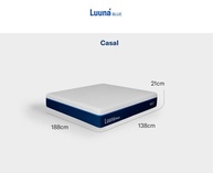 Colchão Casal Luuna Blue 138x188cm | Firme Confortável com Garantia de 10 Anos - imagem 3