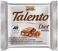 Chocolate Diet Com Avelã Mini Talento 25g C/15un - Garoto - imagem 1
