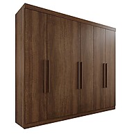 Guarda-Roupa Casal Roma Espresso com 6 Portas e 3 Gavetas - imagem 2