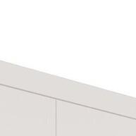 Guarda-Roupa Casal Roma Branco com Espelho – 6 Portas e 3 Gavetas - imagem 2