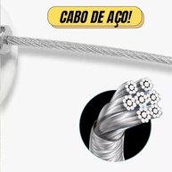 Trava de Segurança Flexível com Chave para Portas, Gavetas e Eletrodomésticos - Proteção Confiável para Crianças - imagem 5