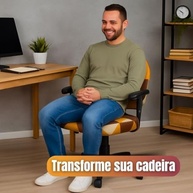 Capa para Cadeira de Escritório em Malha Gel com Elástico – Conforto e Estilo para Seu Ambiente - imagem 3